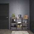 EMUCA - Jeu de Lader Shelf Frame Set, height 1790mm, Acier, Painted en noir - vignette