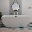 DISTRIBAIN - Baignoire îlot Luciana - 1700 x 800 x 600 mm - vignette