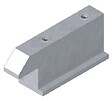 LA CROISEE DS - GACHE  VIS TON ALU - vignette