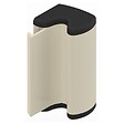 LA CROISEE DS - GACHE 6154 H120MM   BLANC 9010 - vignette