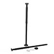 COTE STORE - Poteaux télescopiques pour store banne hauteur 170 à 260 cm - Anthracite - vignette
