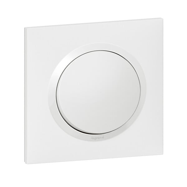 LEGRAND - Interrupteur ou va-et-vient Dooxie blanc 10AX - large
