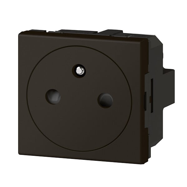 LEGRAND - Prise surface 2P+T - Noir mat - Bornes auto - large