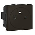 LEGRAND - Prise surface 2P+T - Noir mat - Bornes auto - vignette