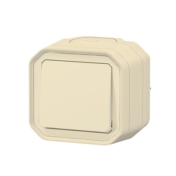 LEGRAND - Interrupteur va-et-vient - Plexo - Beige sable - IP55 - large