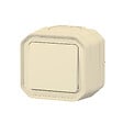 LEGRAND - Interrupteur va-et-vient - Plexo - Beige sable - IP55 - vignette