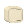 LEGRAND - Interrupteur va-et-vient - Plexo - Beige sable - IP55 - vignette
