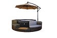NETSPA - Spa Octopus - Gris - 4-6 pers. - Diam.193xH.73cm - vignette