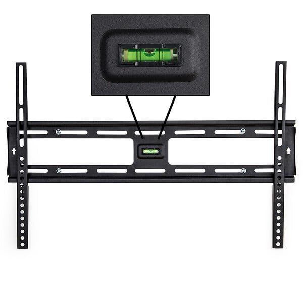 TECTAKE - Support mural TV 32"- 100" fixe noir - large
