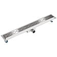 TECTAKE - Caniveau de douche design 1 gris - vignette