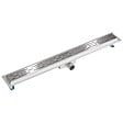 TECTAKE - Caniveau de douche design 1 gris - vignette