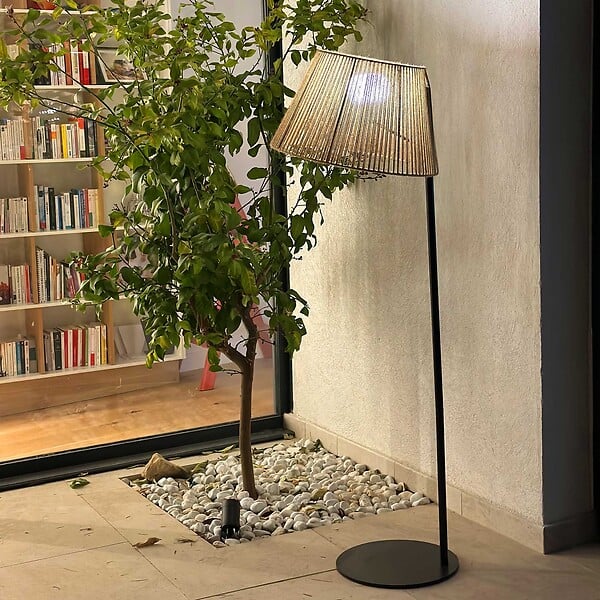 LUMISKY - Lampadaire extérieur sans fil OCTAVIO H170cm - large