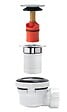WIRQUIN - Nano 6.7 ensemble lavabo d32 quick clac h 100 mm corps blanc - vignette