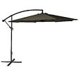 HAPPY GARDEN - Parasol déporté OAHU rond 3m de diamètre gris - vignette