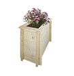 TIMBELA - Plate-bande surélevée en bois - 78x38xH57 cm - bois massif pin/épicéa 28 mm - Timbela M612 - vignette