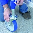 TUBESCA COMABI - Echafaudage Roulant Totem 2 Line 180  2m85 Plancher (4m85 Travail) - vignette