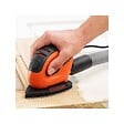 BLACK+DECKER - Ponceuse Mouse KIT 55W + 15 accessoires + Sac souple BLACK & DECKER BEW230BC - vignette