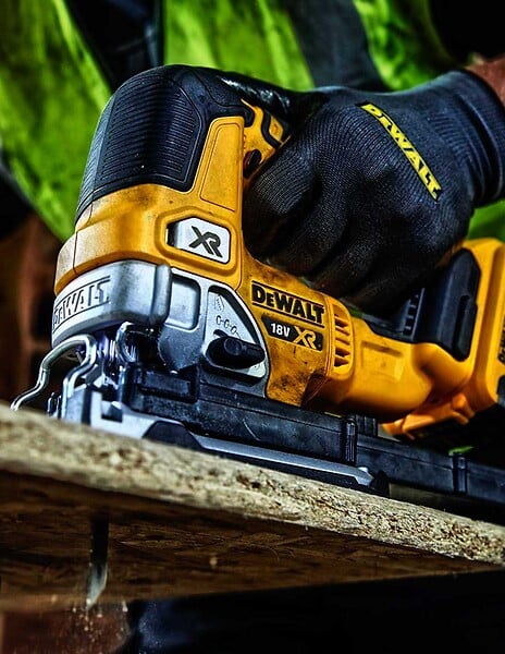 DEWALT - Scie Sauteuse À Poignée Supérieure XR 18V Brushless DEWALT DCS334N-XJ (vendu sans batterie) - large