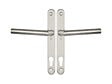 HERACLES - Ensemble 1394 entraxe 92mm sur plaque étroite clé I inox brossé - HERACLES - B-INOX-PE06 - vignette