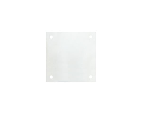 HERACLES - Plaque de propreté120x80mm PF inox poli F17 épaisseur 0,8mm - HERACLES - 35-0621-3800 - large