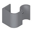 LA CROISEE DS - Support 60mm pour poigné DIVA I laqué gris aluminium RAL9006 - LA CROISEE DS - DS6874-007 - vignette