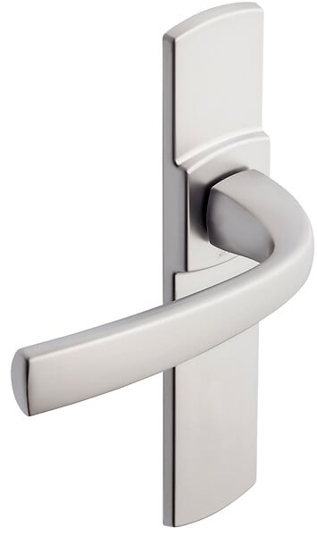 VACHETTE - Ensemble sur plaque MUZE entraxe 165mm condamnation à  voyant chromé velours - VACHETTE - 086517 - large