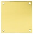 HERACLES - Plaque de propreté 90x65mm laiton poli - HERACLES - 251752 - vignette