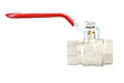 SANITAIRE-DISTRIBUTION - Vanne B.S. FF manette plate ACS - Diamètre : 1 1/4'' - PN : 20 bar - vignette