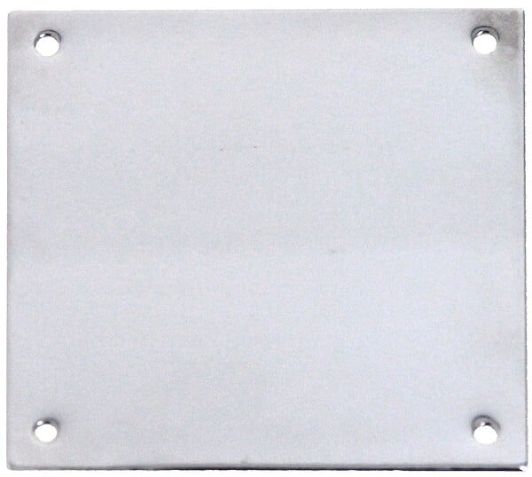 HERACLES - Plaque de propreté 50x50mm laiton poli - HERACLES - 251352 - large