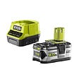 RYOBI - Pack 1 batterie RYOBI RC18120-150 18V One+ - Li-Ion 5 Ah + chargeur rapide - vignette