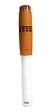 UBBINK - Terminal vertical CONCENTRIQUE - Couleur : Ocre - L 1150 mm - Chapeau pbt + collier - vignette