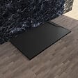 KINDFORD - Receveur de douche riva 120x80CM noir - vignette