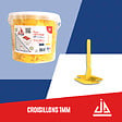 JD SYSTEME - Croisillons autonivelants - Plastique - 1mm - 250 pièces - vignette