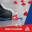 JD SYSTEME - Croisillons autonivelants - Plastique - 1mm - 250 pièces - vignette