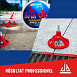 JD SYSTEME - Croisillons autonivelants - Plastique - 1mm - 250 pièces - vignette