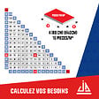 JD SYSTEME - Croisillons autonivelants - Plastique - 1mm - 250 pièces - vignette