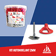 JD SYSTEME - Kit croisillons autonivelants 150 pièces + 50 écrous - 2mm - vignette
