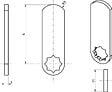 RONIS - Came plate 6629-03 - RONIS - 70217 - vignette