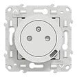 SCHNEIDER ELECTRIC - Prise affleurante Odace avec USB-C 10.5W Blanc - vignette
