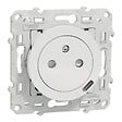SCHNEIDER ELECTRIC - Prise affleurante Odace avec USB-C 10.5W Blanc - vignette