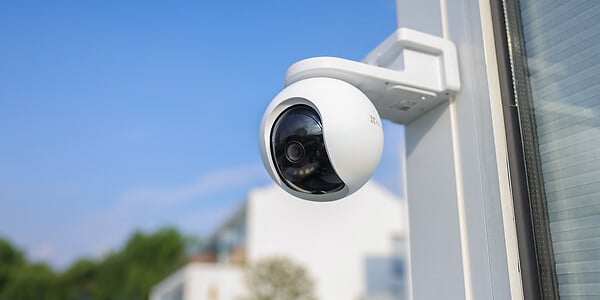 EZVIZ - Caméra de surveillance extérieure HB8 2K+ Blanc 10400 mAh - large