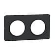 SCHNEIDER ELECTRIC - Plaque de finition Odace Touch Anthracite 2 postes - vignette