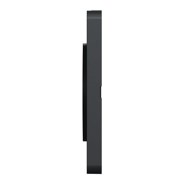 SCHNEIDER ELECTRIC - Plaque Odace Touch Ardoise - 2 postes horizontal vertical - large