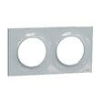 SCHNEIDER ELECTRIC - Plaque finition 2 postes - ABS - Odace Styl - Sable - 71 mm - vignette