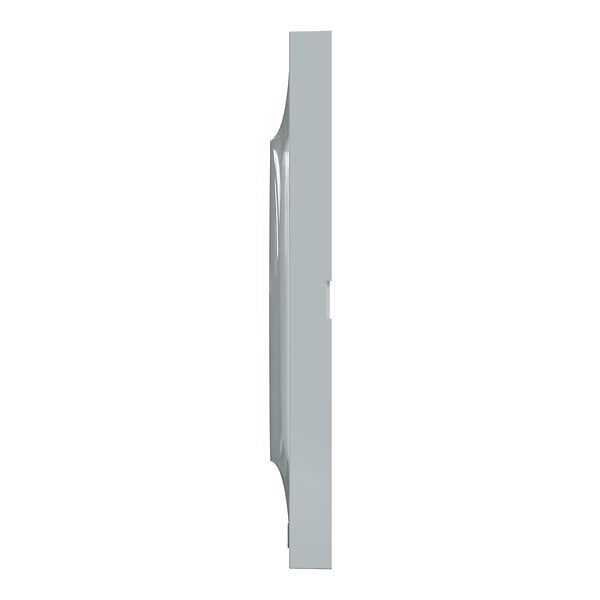 SCHNEIDER ELECTRIC - Plaque finition 2 postes - ABS - Odace Styl - Sable - 71 mm - large