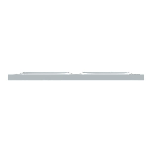SCHNEIDER ELECTRIC - Plaque finition 2 postes - ABS - Odace Styl - Sable - 71 mm - large