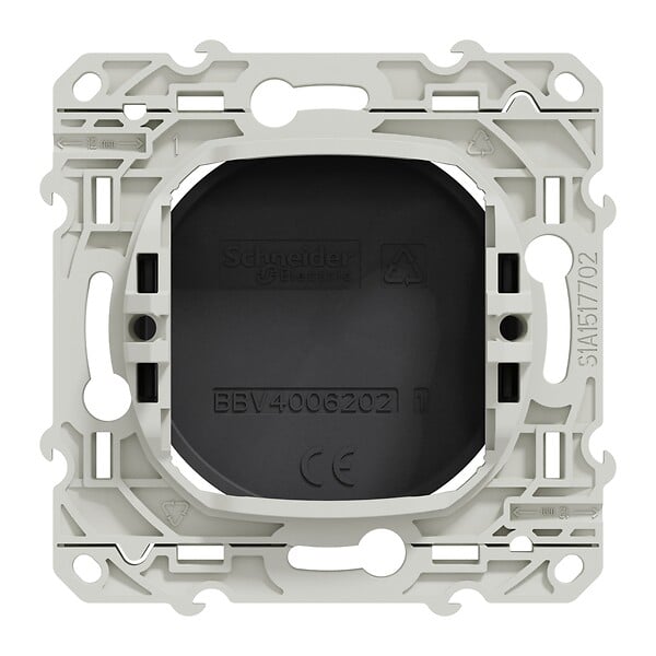 SCHNEIDER ELECTRIC - Odace obturateur - anthracite - fixation par vis - large