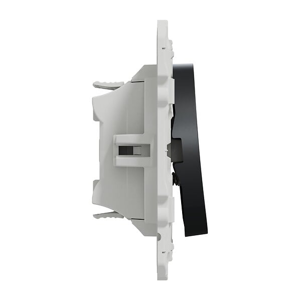 SCHNEIDER ELECTRIC - Double poussoir Odace - Anthracite - 10A - large