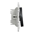 SCHNEIDER ELECTRIC - Double poussoir Odace - Anthracite - 10A - vignette