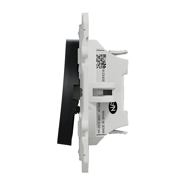 SCHNEIDER ELECTRIC - Double poussoir Odace - Anthracite - 10A - large